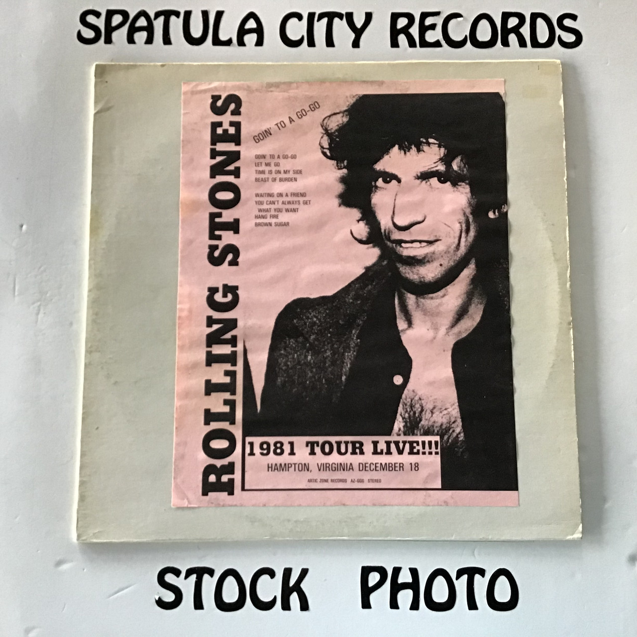 LP THE ROLLING STONES / GOIN' BACK TO THE ROOTS AMERICAN TOUR JULY 1972 