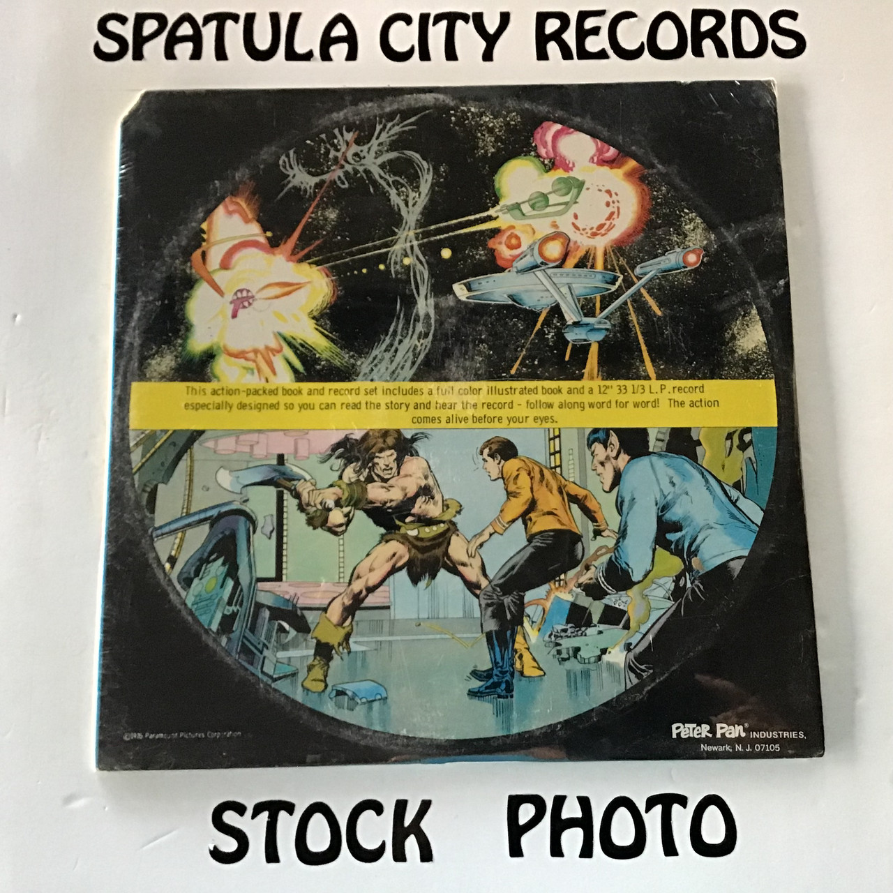 Star Trek Book and Record Set - SEALED -  vinyl record LP