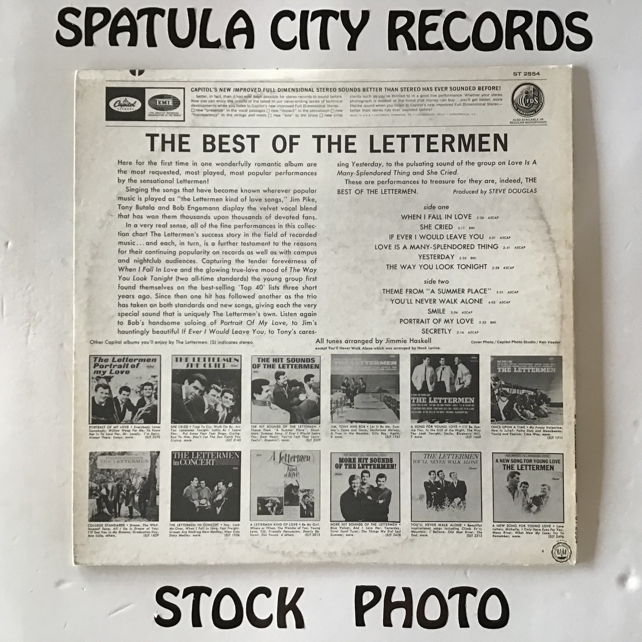 Lettermen, The - The Best of the Lettermen - vinyl record LP