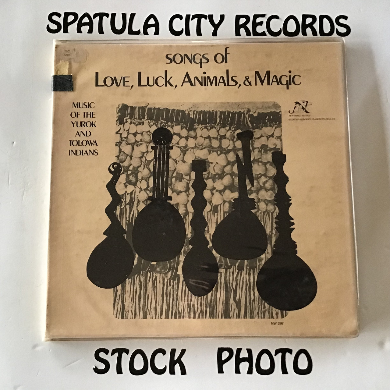 Songs of Love , Luck , Animals and Magic ( Music of the Yurok and Tolowa Indians ) - compilation - vinyl record LP