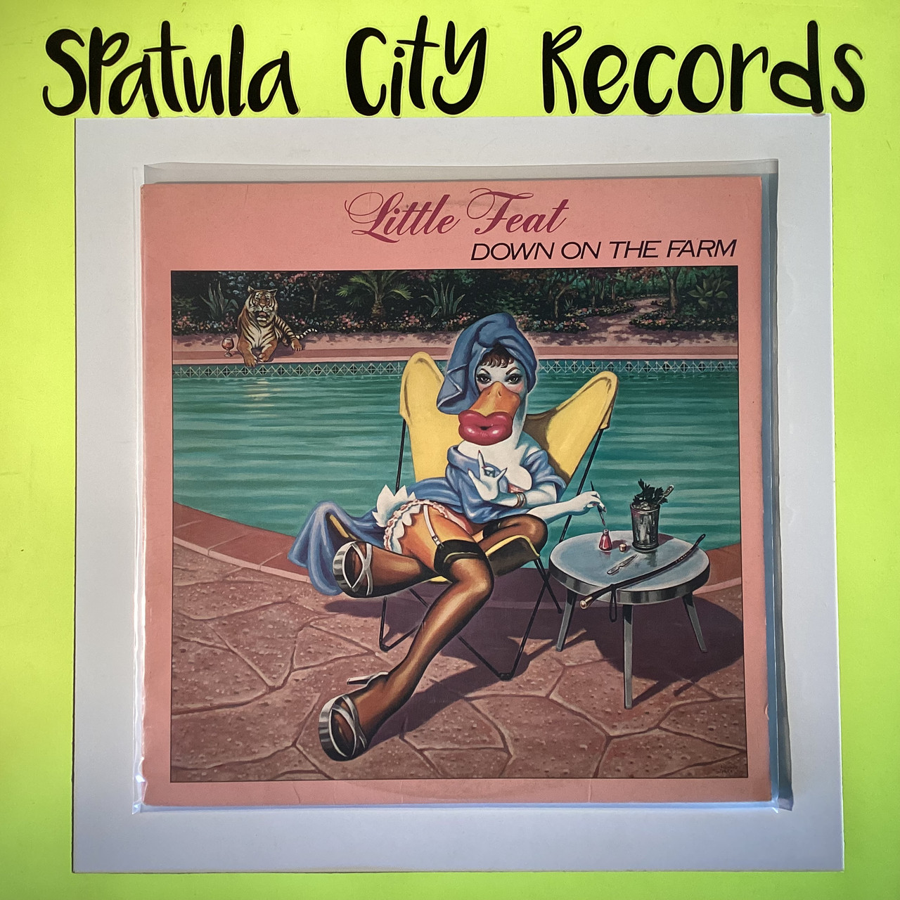 Little Feat - Down on the Farm - vinyl record album LP