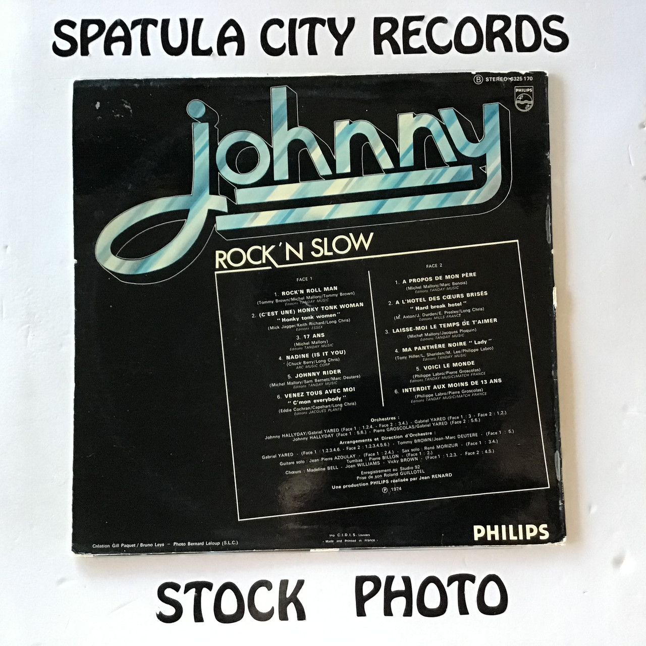 ジャケット違い※ LP Johnny Hallyday レコード