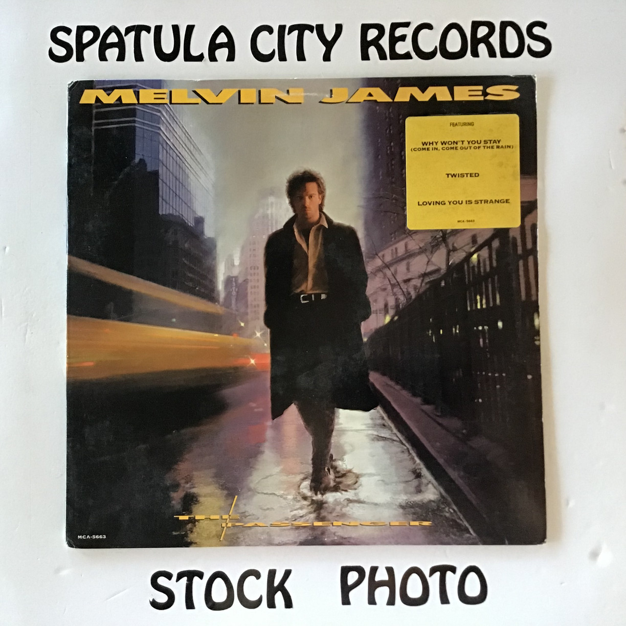 Melvin James - The Passenger - vinyl record album LP