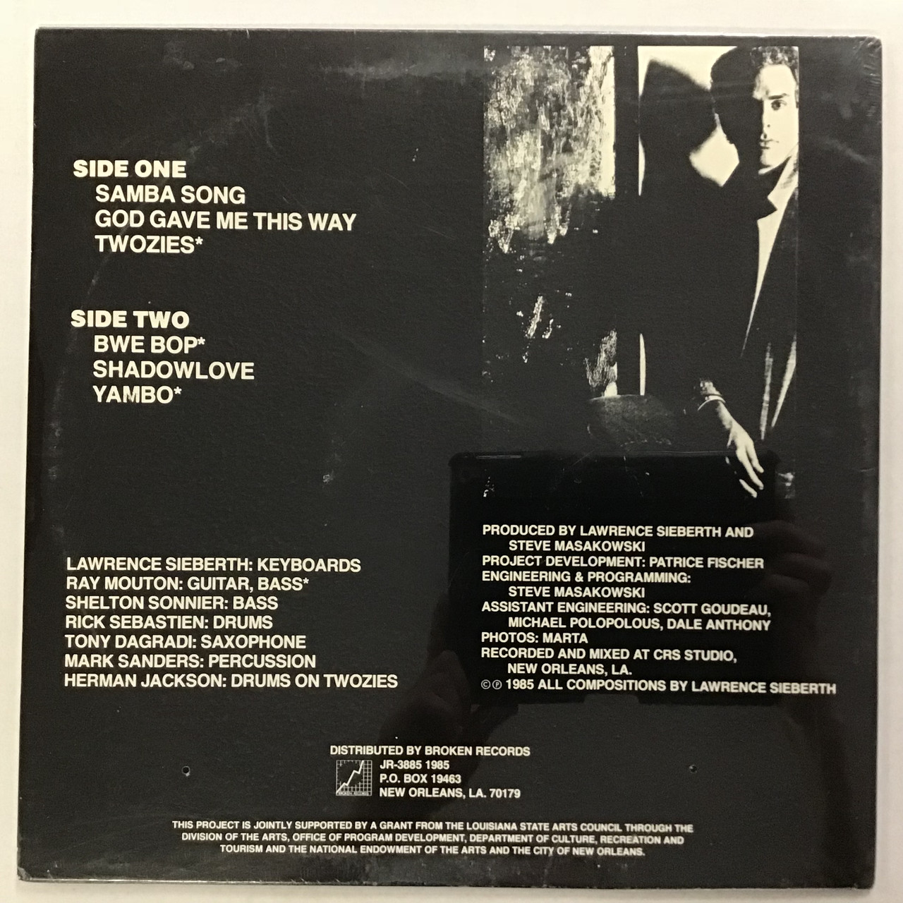 Lawrence Sieberth - Shadowlove - SEALED - vinyl record LP