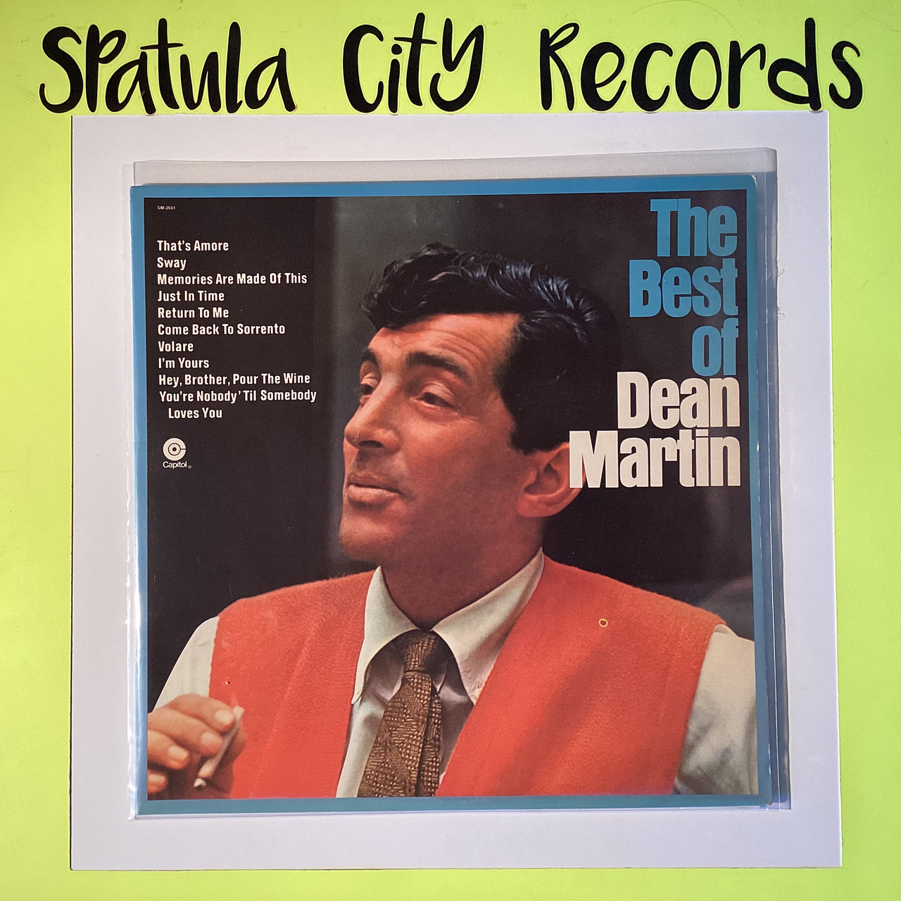 Dean Martin - The Best of Dean Martin - vinyl record album LP