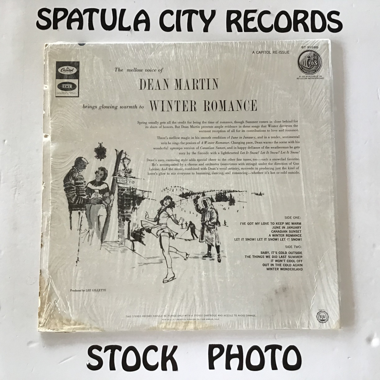 Dean Martin - Winter Romance - vinyl record LP