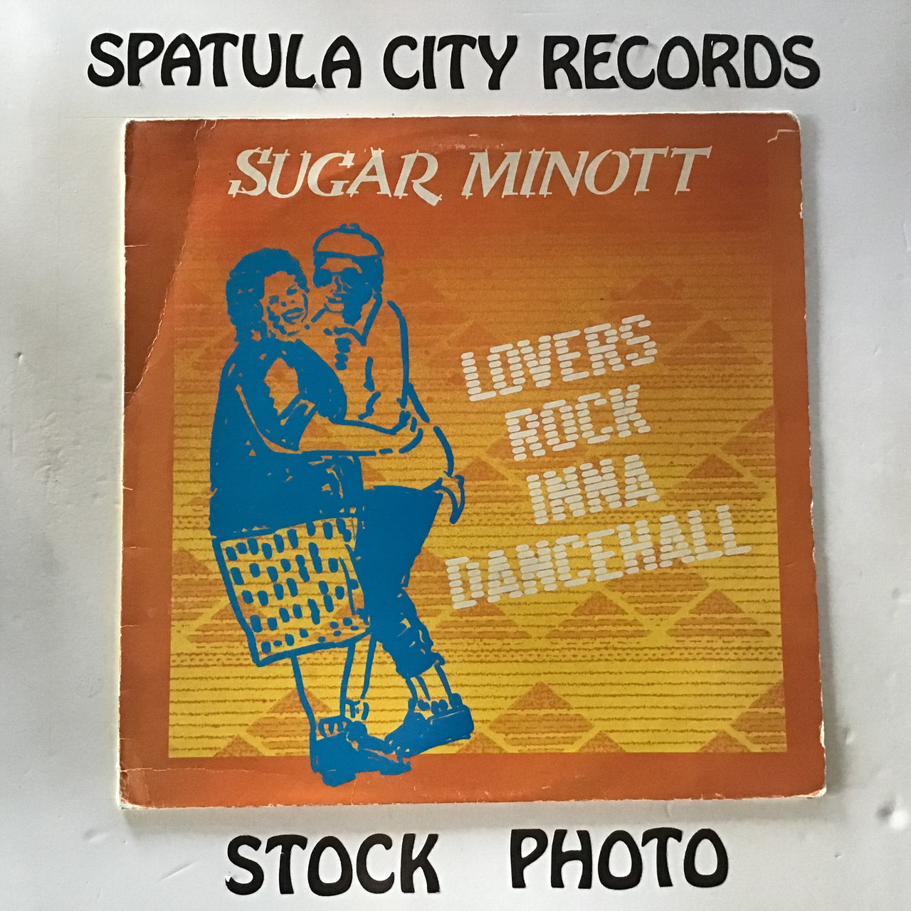 Sugar Minott - Lovers Rock Inna Dancehall - UK IMPORT - vinyl record album  LP