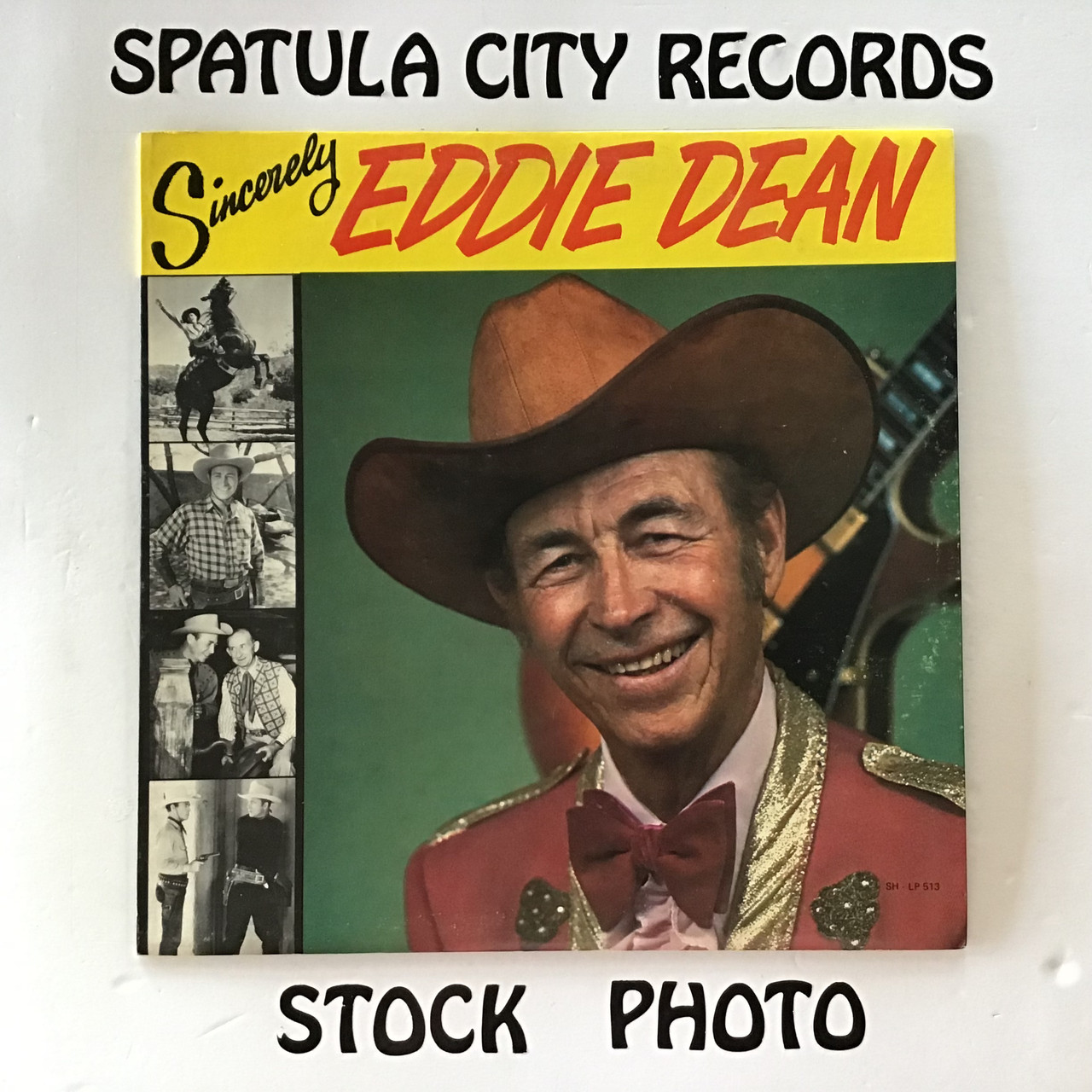 Eddie Dean - Sincerely Eddie Dean - vinyl record LP