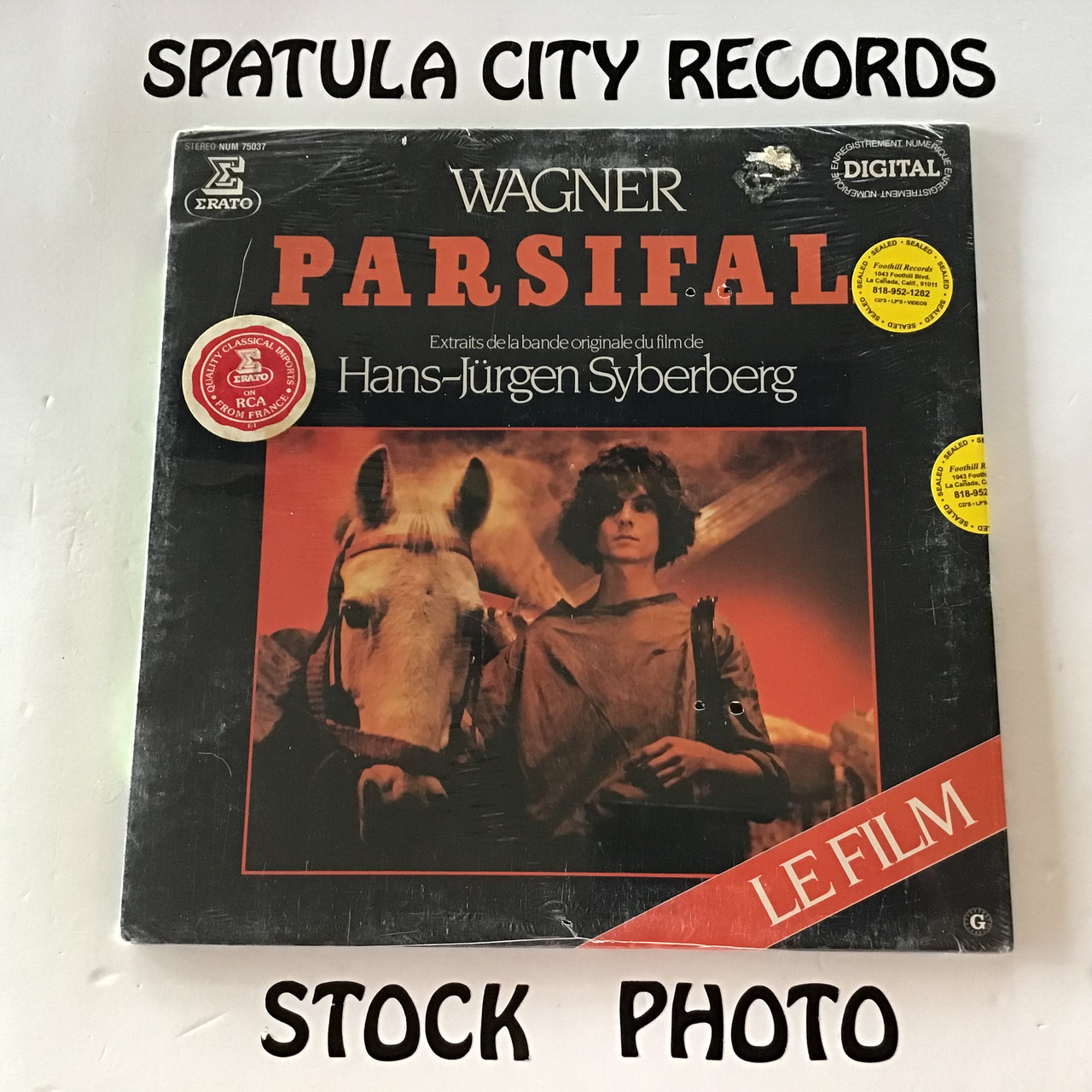 Wagner - Parsifal - soundtrack - IMPORT - SEALED - vinyl record LP