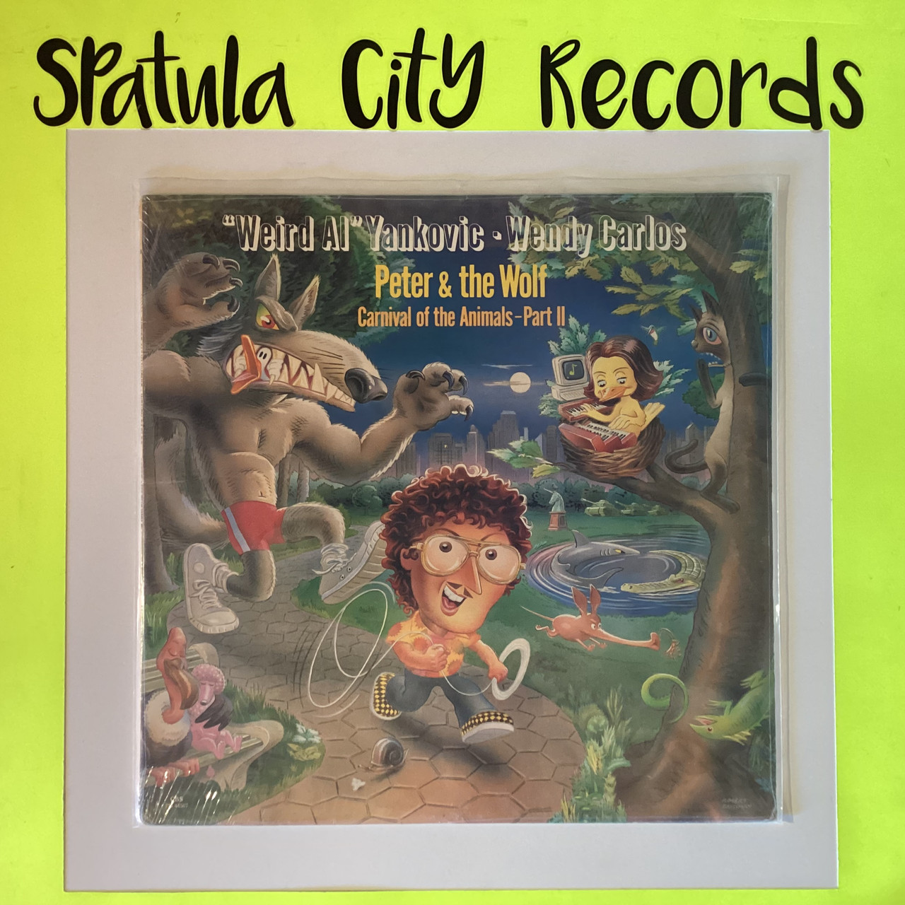 Weird Al Yankovic - Wendy Carlos - Peter and The Wolf / Carnival of the Animals - Part II - SEALED - vinyl record album LP Weird Al Yankovic - Wendy Carlos - Peter and The Wolf / Carnival of the Animals - Part II - SEALED - vinyl record album LP