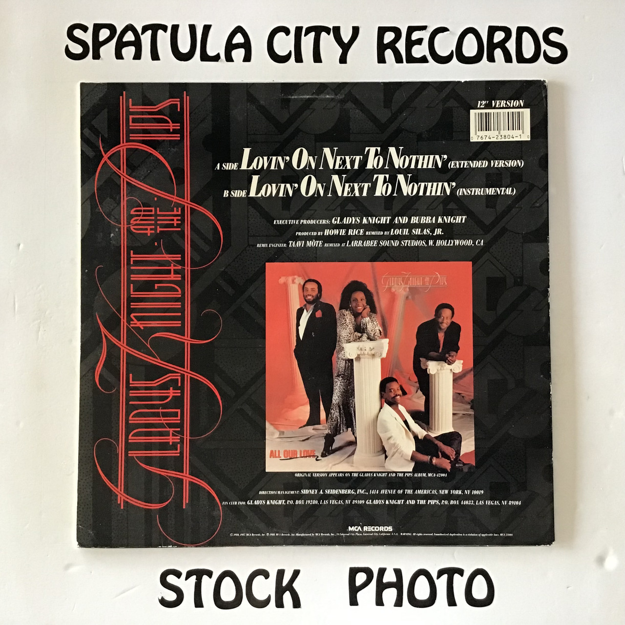 Gladys Knight and the Pips - Lovin' On Next to Nothin' - vinyl record album LP