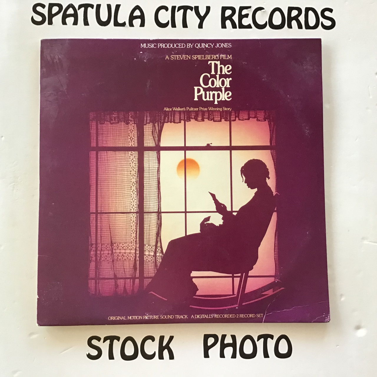 Quincy Jones - The Color Purple - soundtrack - double vinyl record LP