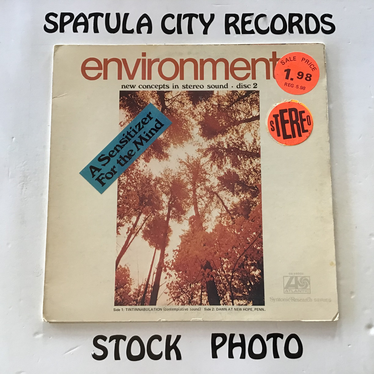 Environments (New Concepts in Stereo Sound - Disc 2) - PROMO - vinyl record LP