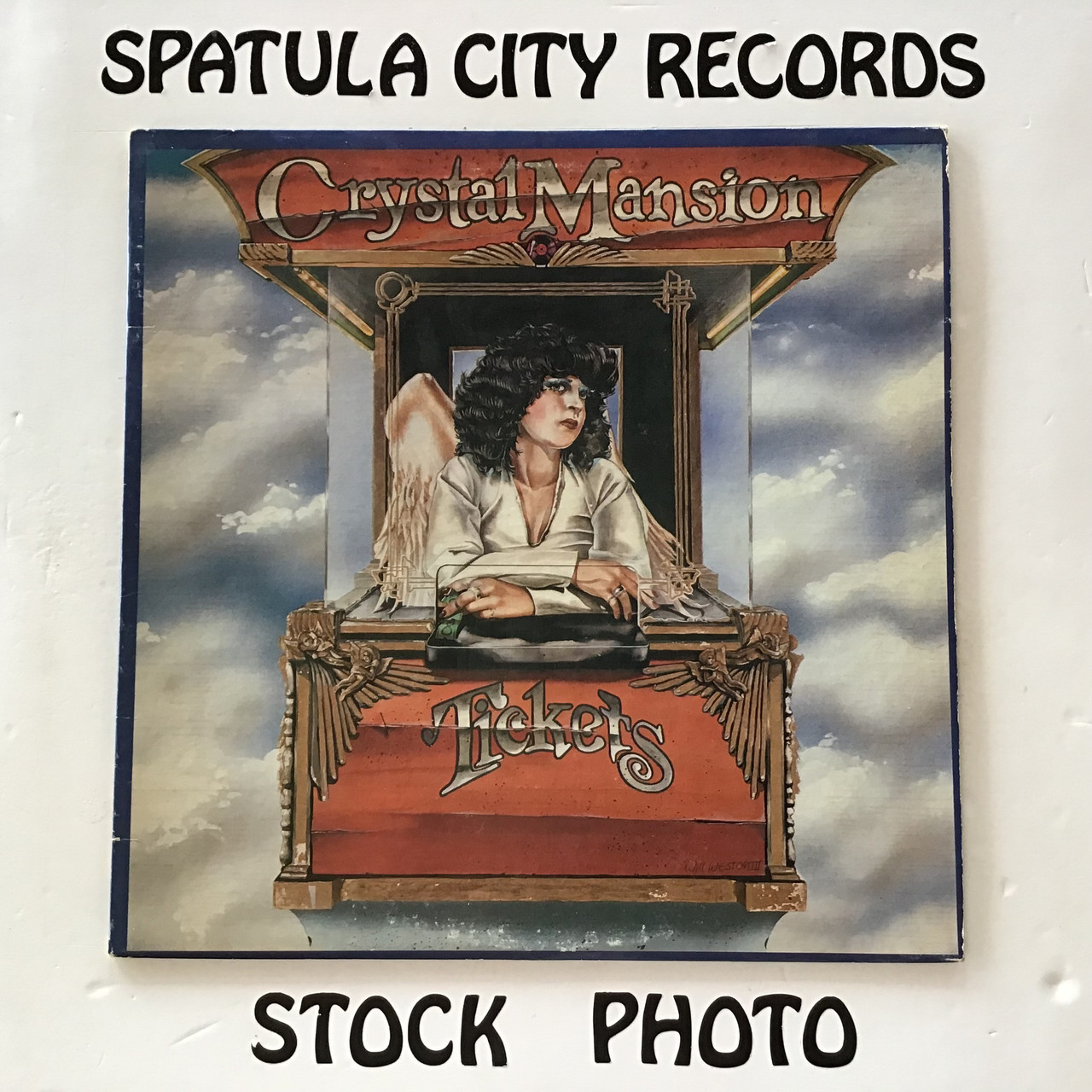 Crystal Mansion - Tickets - vinyl record album LP