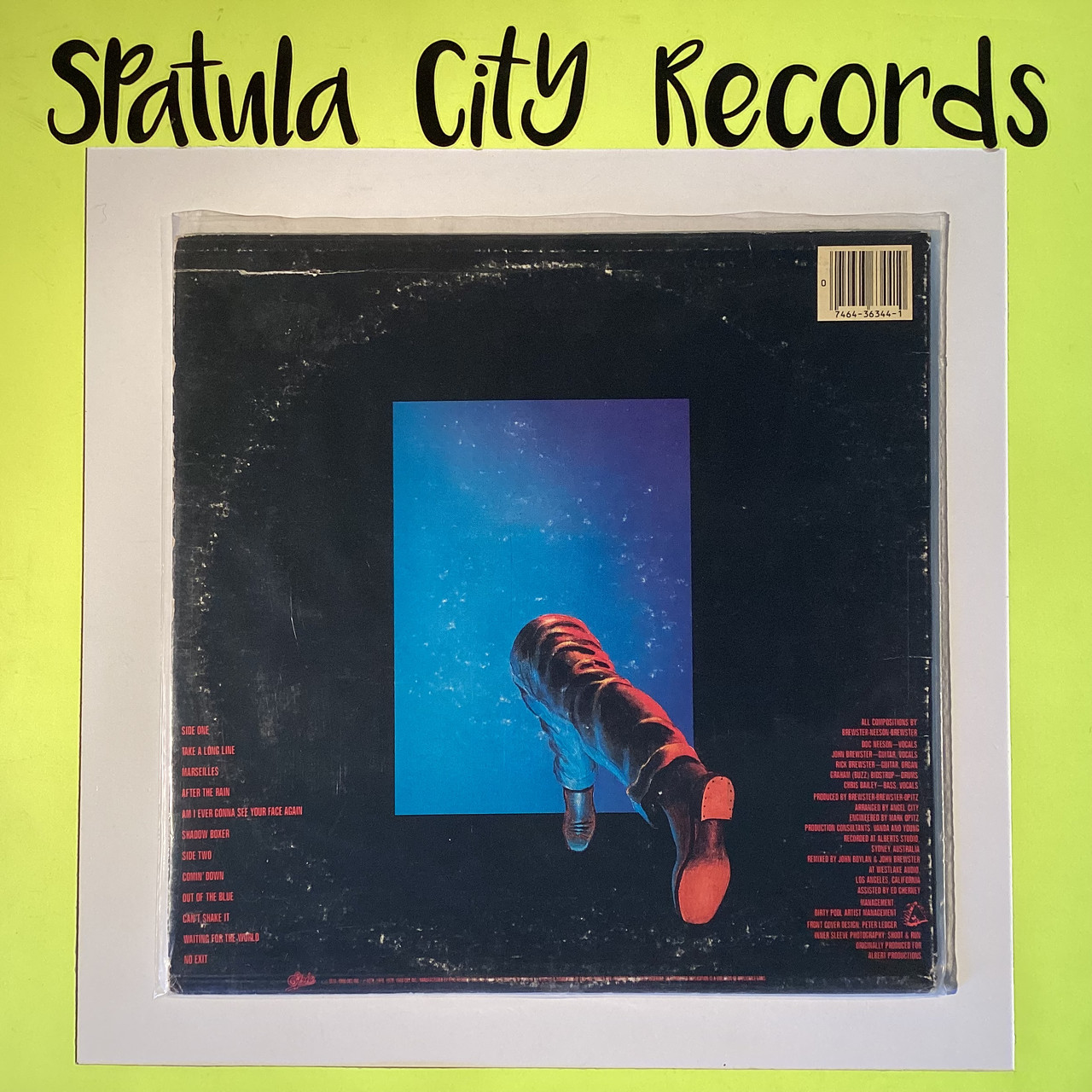 Angel City - Face to Face - vinyl record album LP