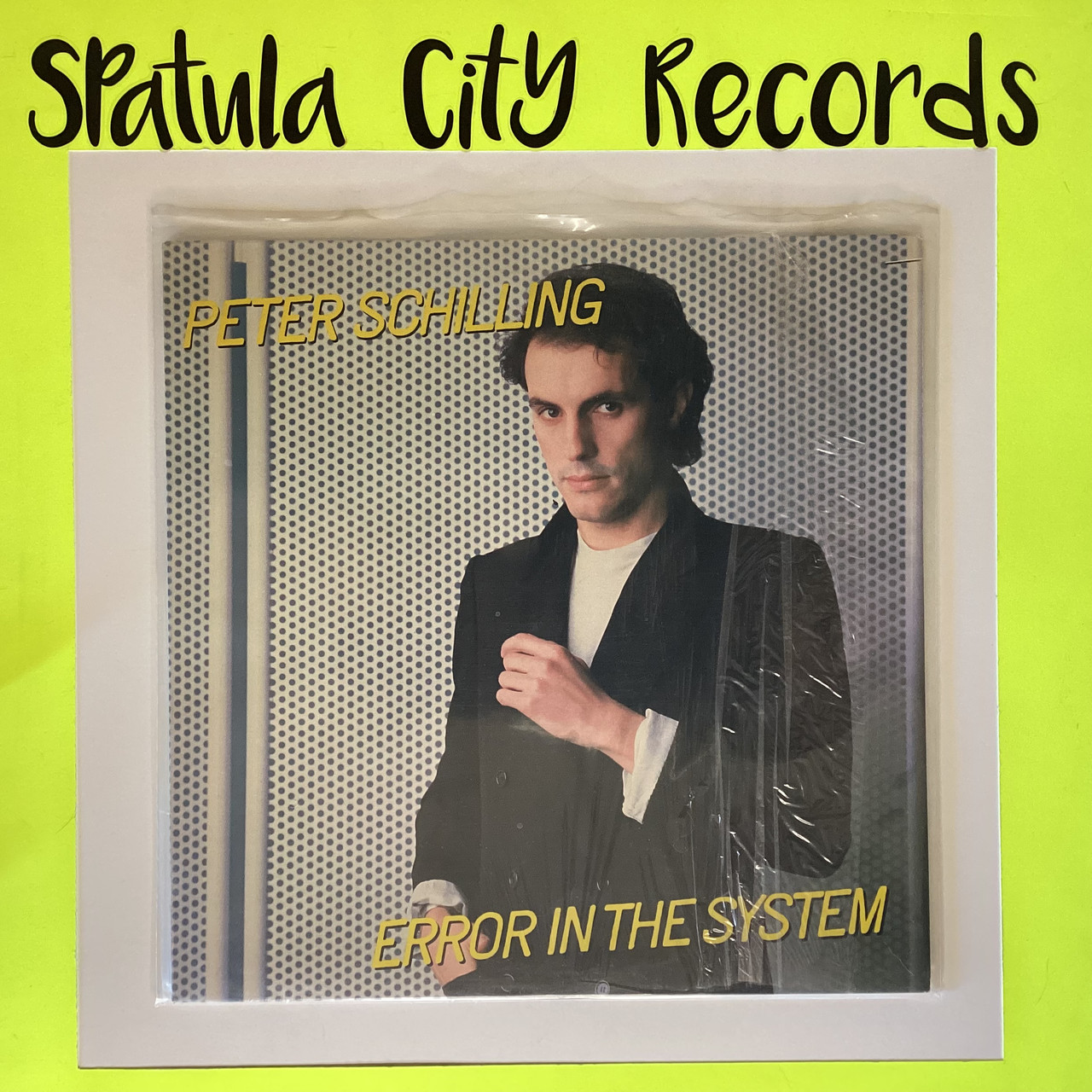 Peter Schilling - Error in The System - vinyl record album LP