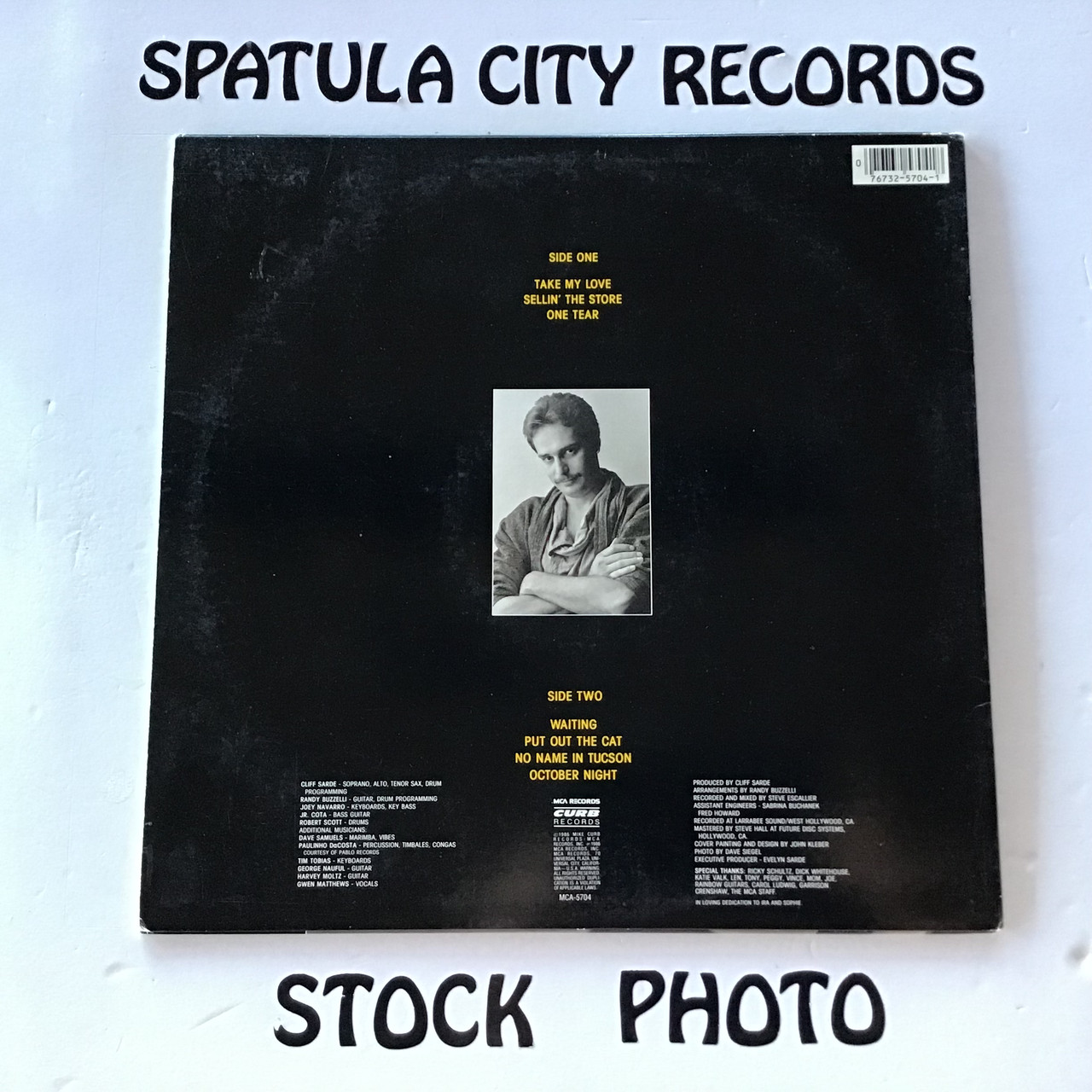 Cliff Sarde - Waiting - vinyl record album LP