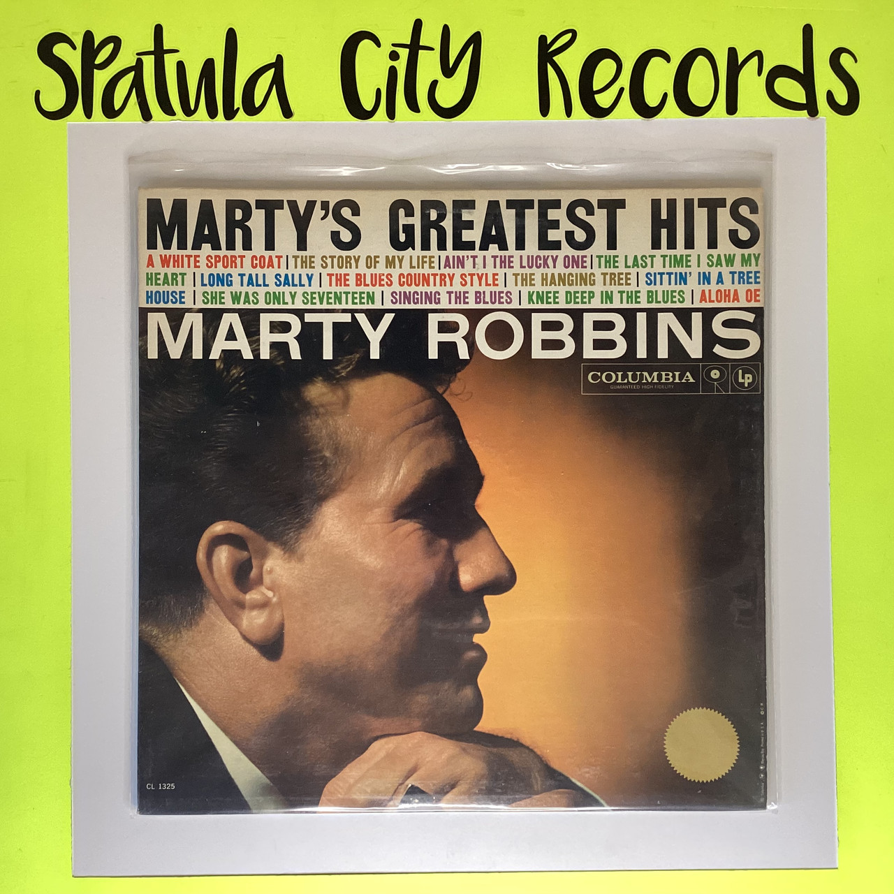 Marty Robbins - Marty's Greatest Hits - MONO - vinyl record