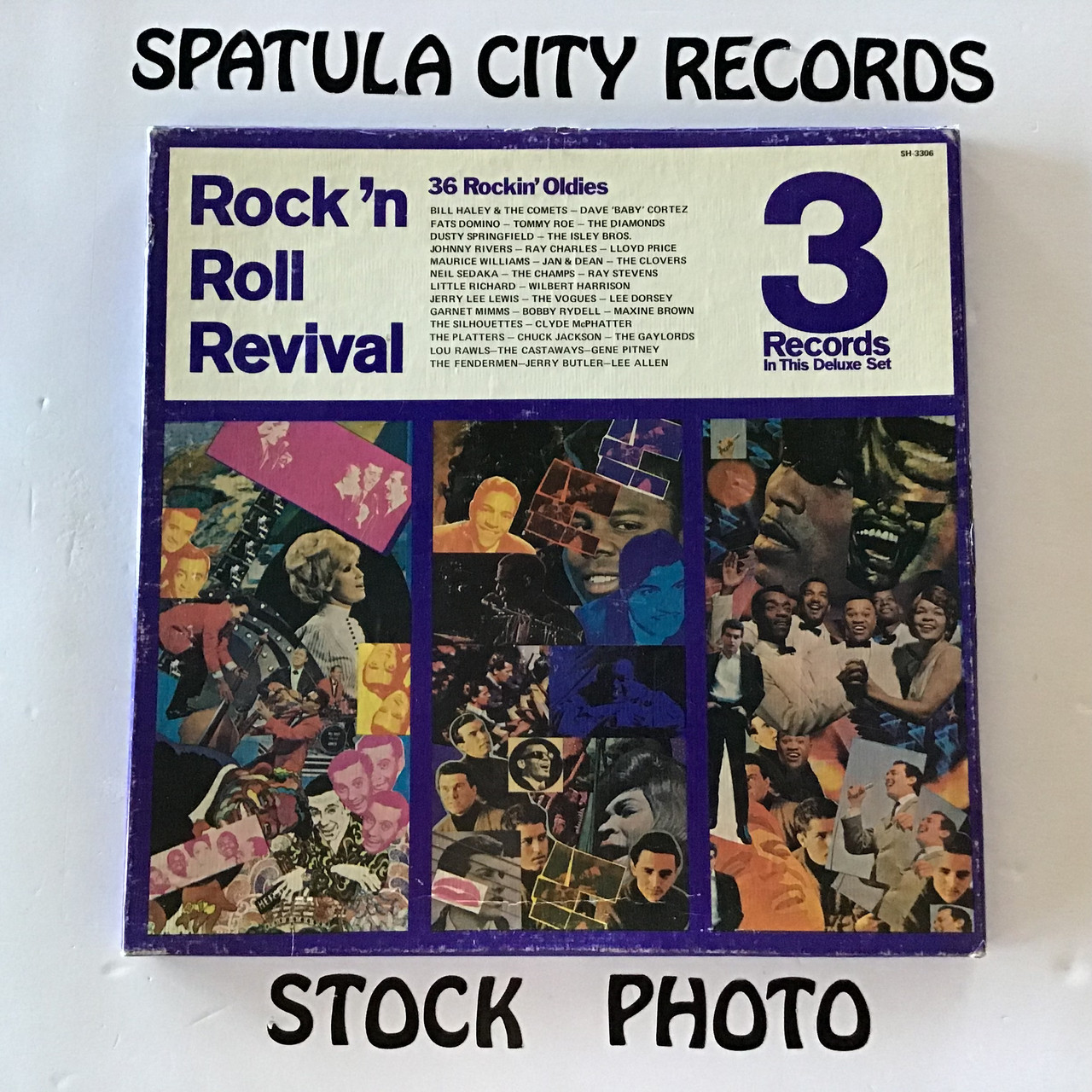 Rock 'n Roll Revival - compilation - triple vinyl record LP