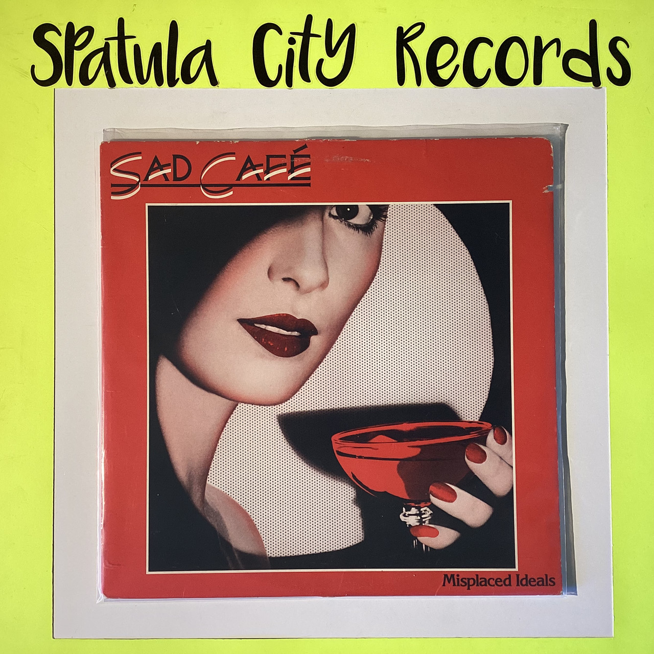 Sad Cafe - Misplaced Ideals  - vinyl record  album LP