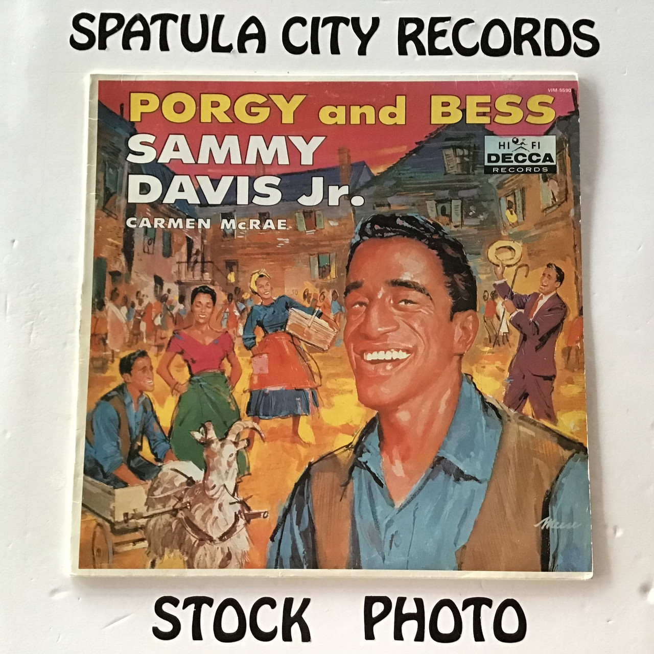 Sammy Davis Jr. - Carmen McRae - Porgy and Bess - IMPORT - vinyl record LP