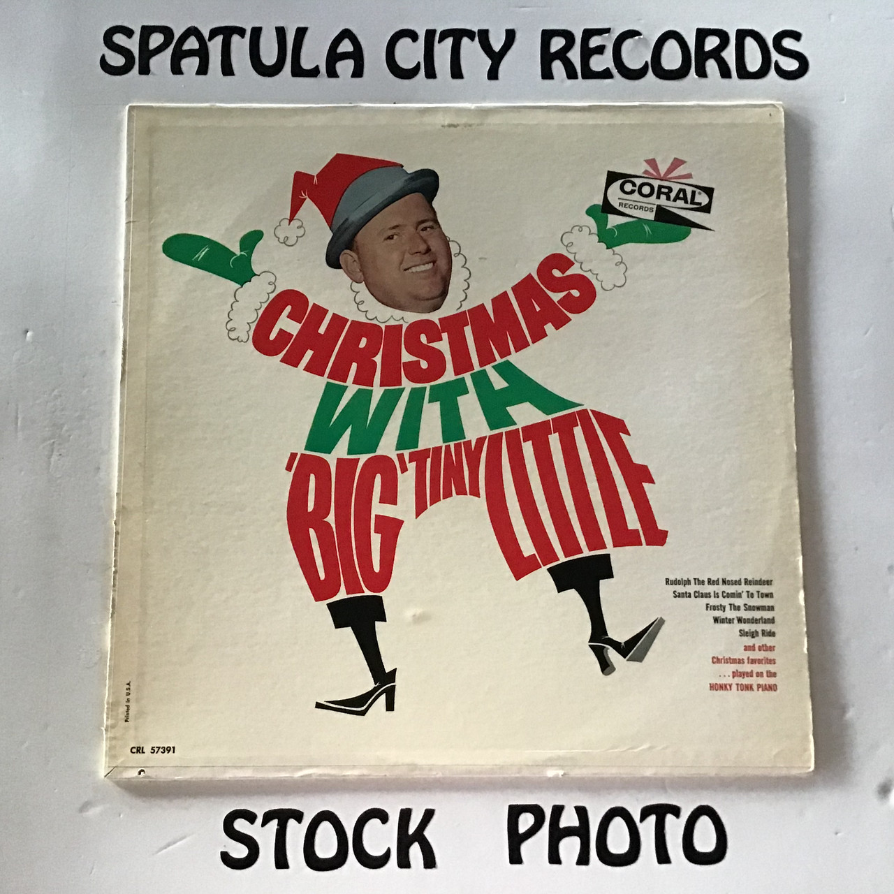 "Big Tiny Little" - Christmas with "Big" Tiny Little - MONO - vinyl record LP