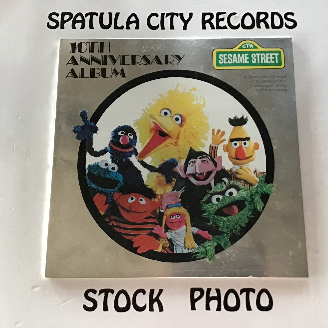 Sesame Street - 10th Anniversary Album - vinyl record LP