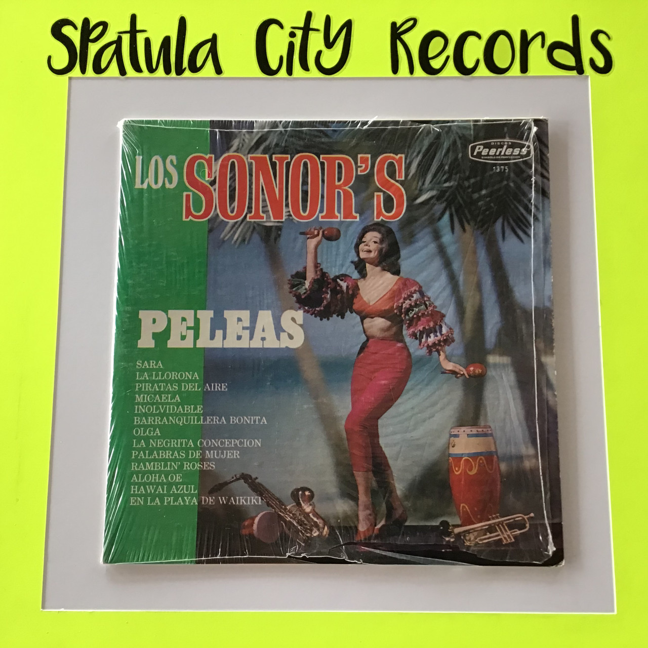 Los Sonor's - Peleas - vinyl record album LP