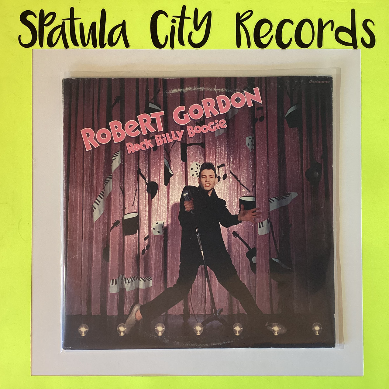 Robert Gordon - Rock Billy Boogie - vinyl record album  LP