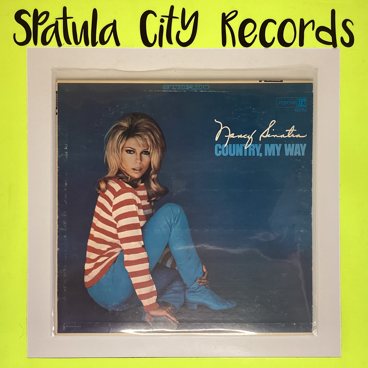 Nancy Sinatra - Country, My Way - vinyl record LP