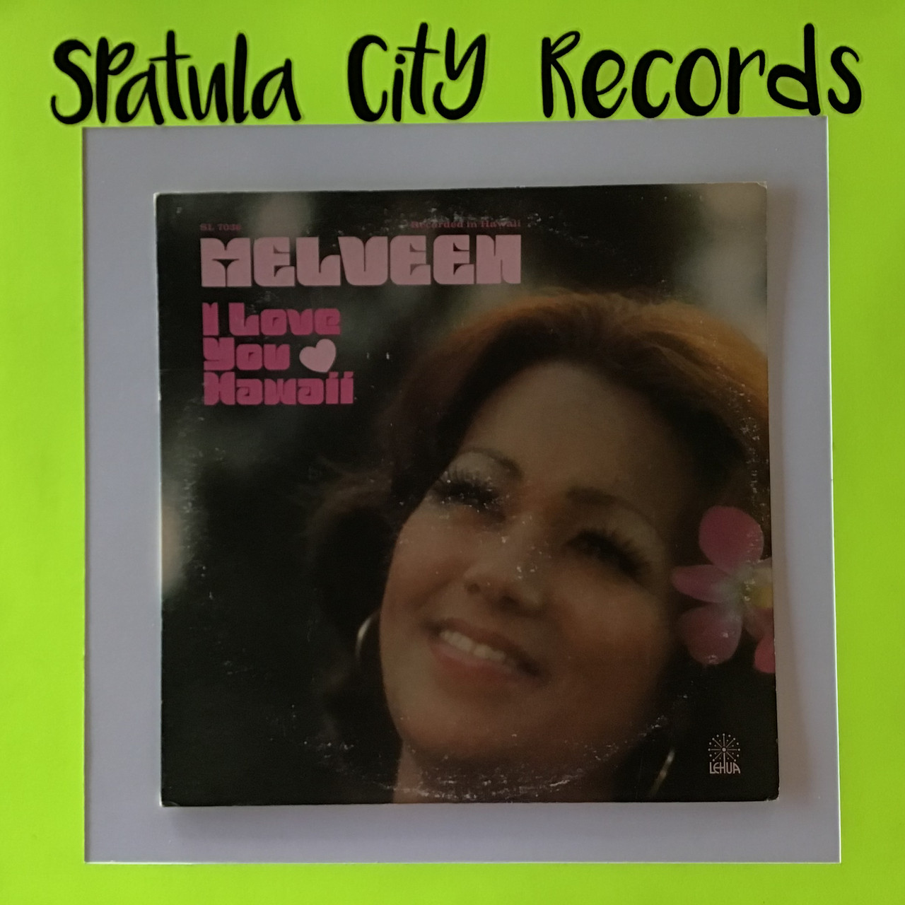 Melveen - I Love You Hawaii - vinyl record LP