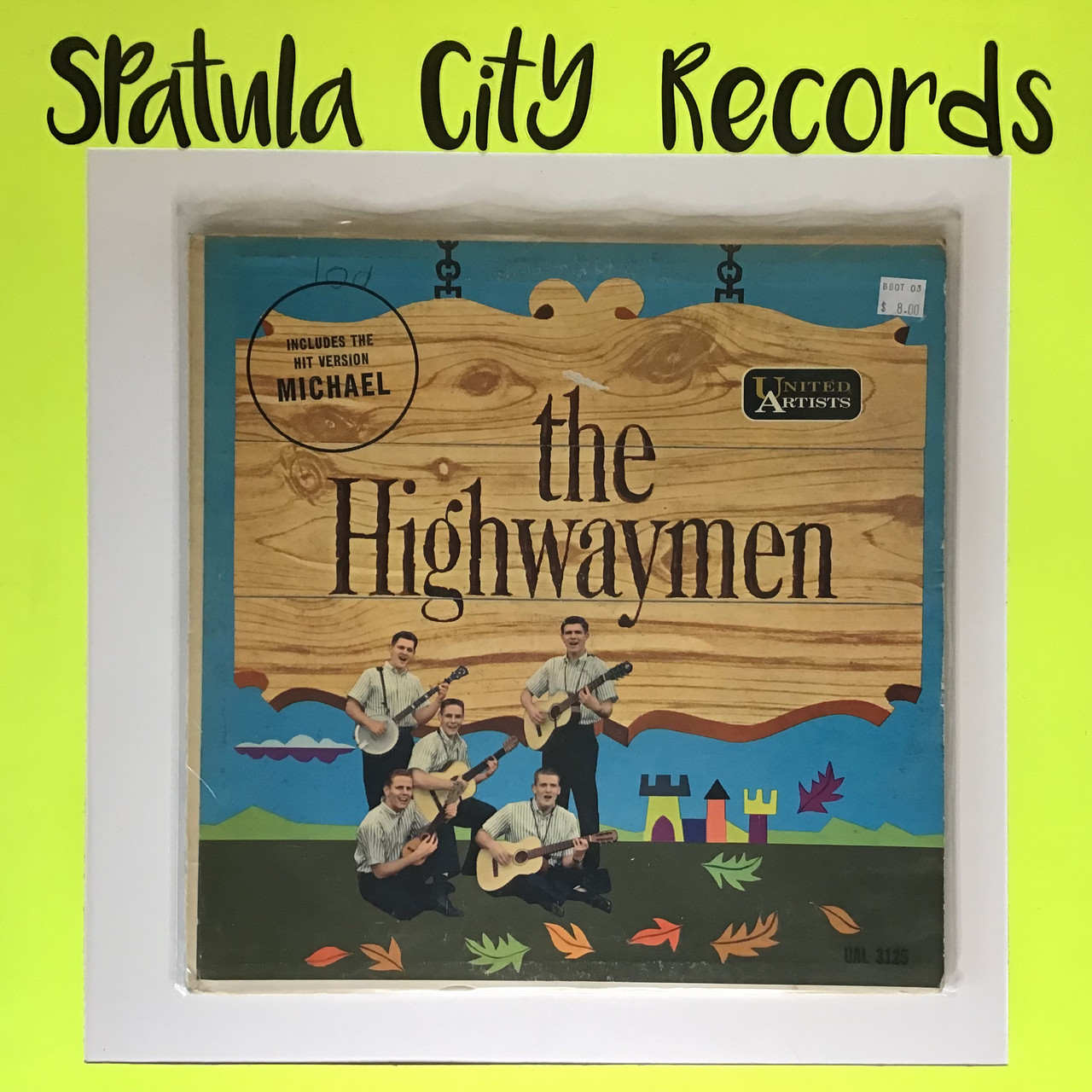 Highwaymen, The - The Highwaymen - self titled - MONO - vinyl record album LP