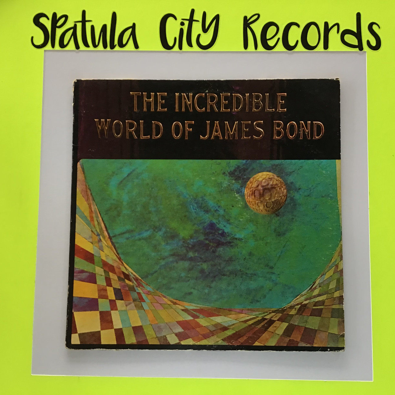 Incredible World of James Bond, The - compilation soundtrack - vinyl record LP