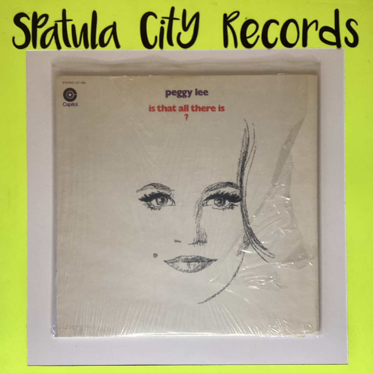 Peggy Lee - Is That All There Is - vinyl record album LP