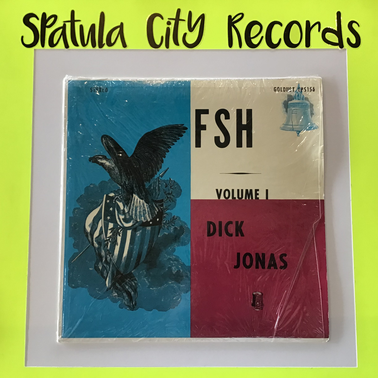 Dick Jonas - FSH Volume 1 - vinyl record album LP