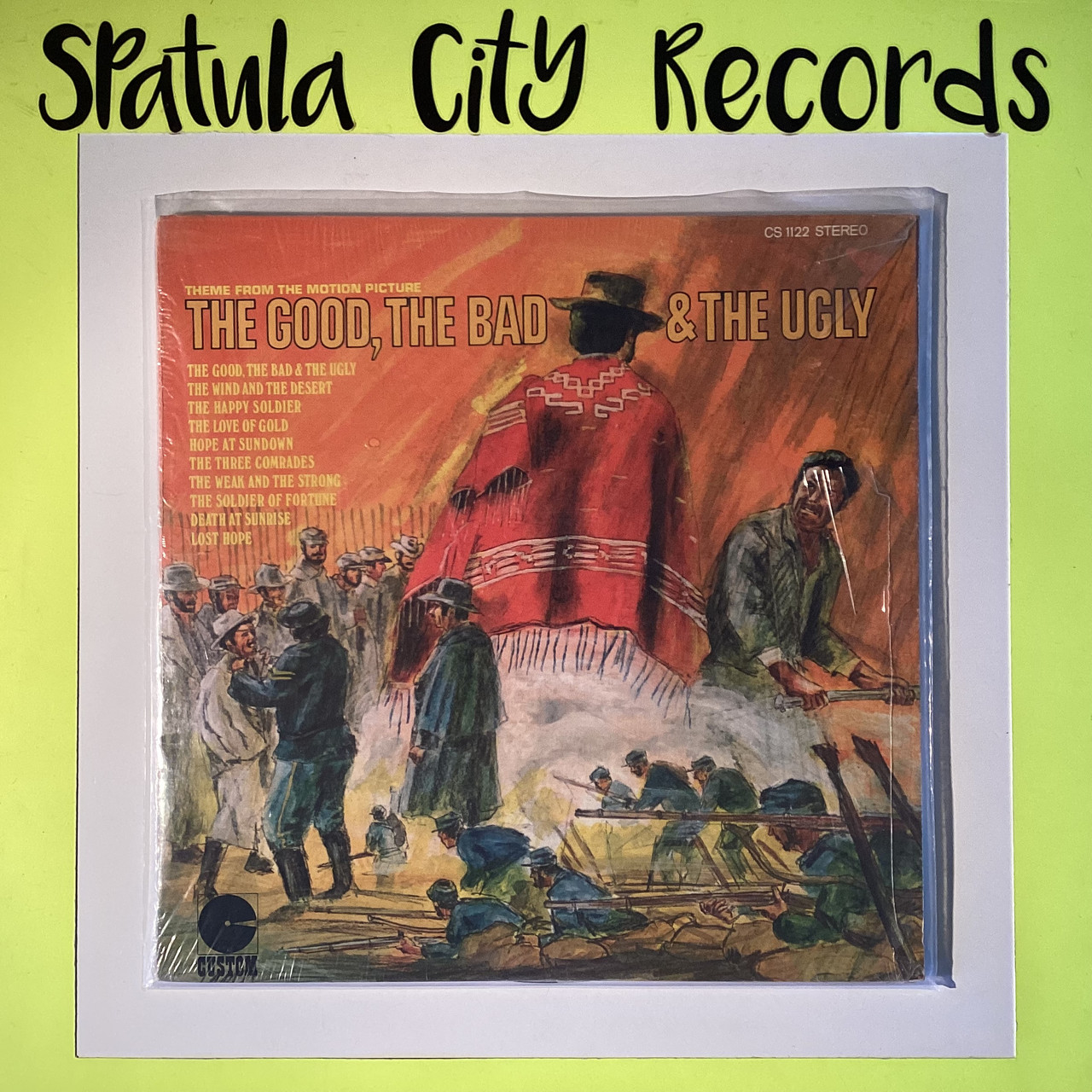Theme From The Motion Picture The Good, The Bad & The Ugly - soundtrack - vinyl record album LP
