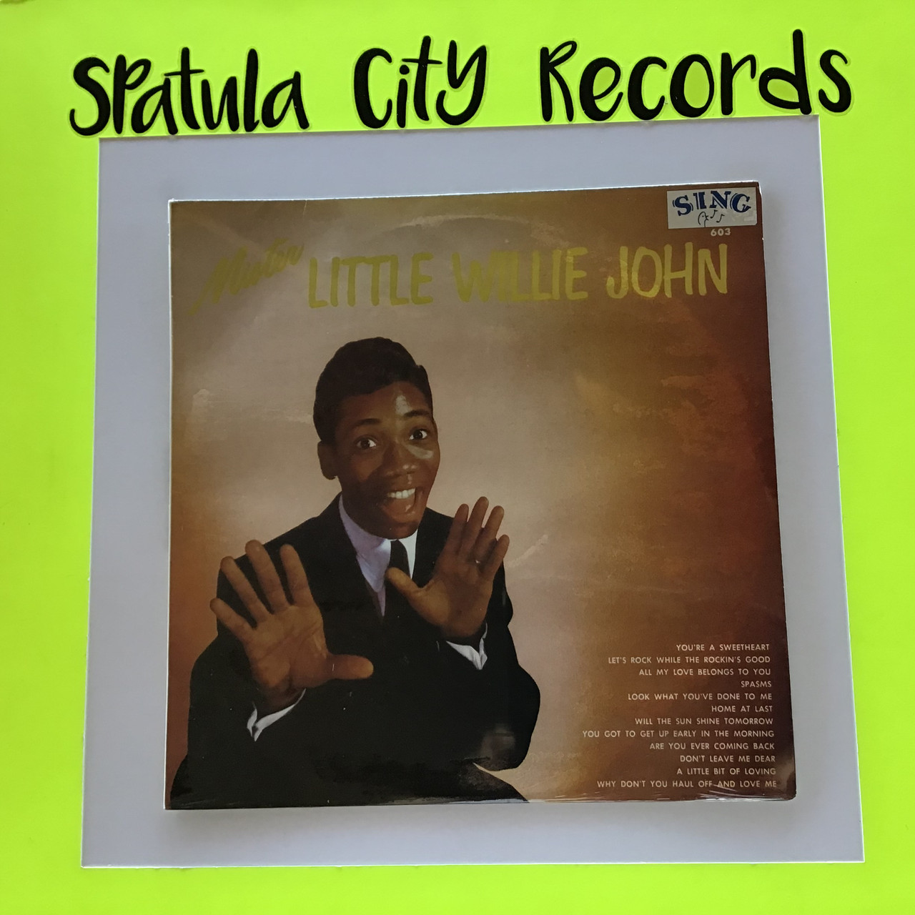 Little Willie John – Mister Little Willie John - MONO - DENMARK IMPORT - SEALED - vinyl record LP
