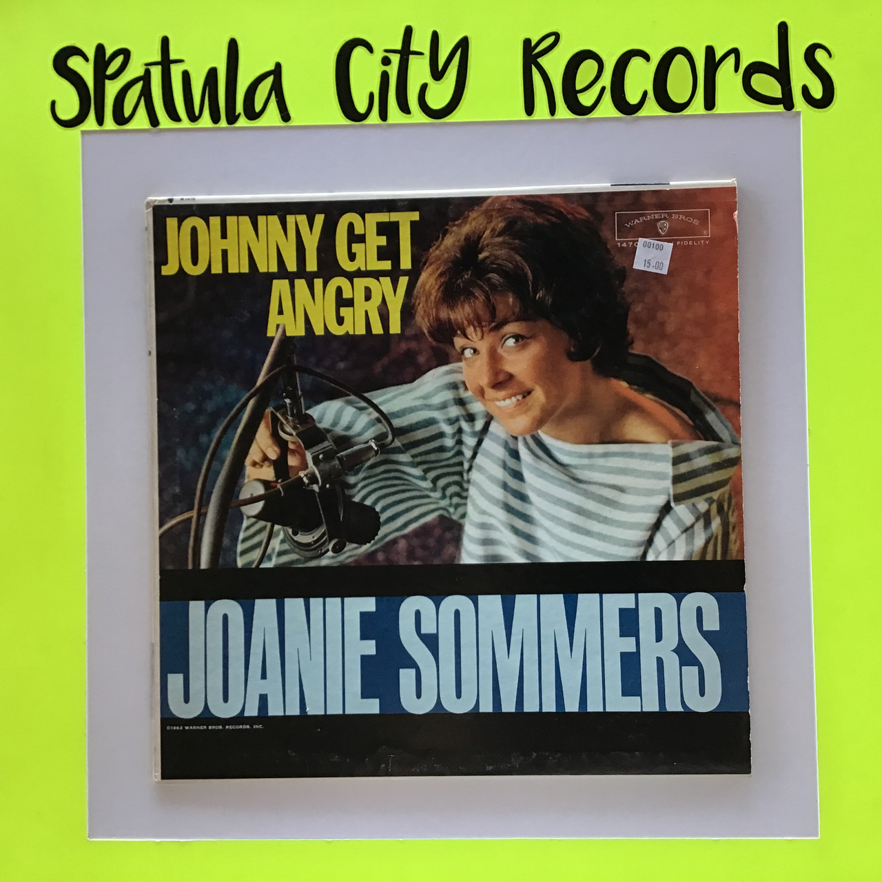 Joanie Sommers - Johnny Get Angry - MONO - vinyl record album LP