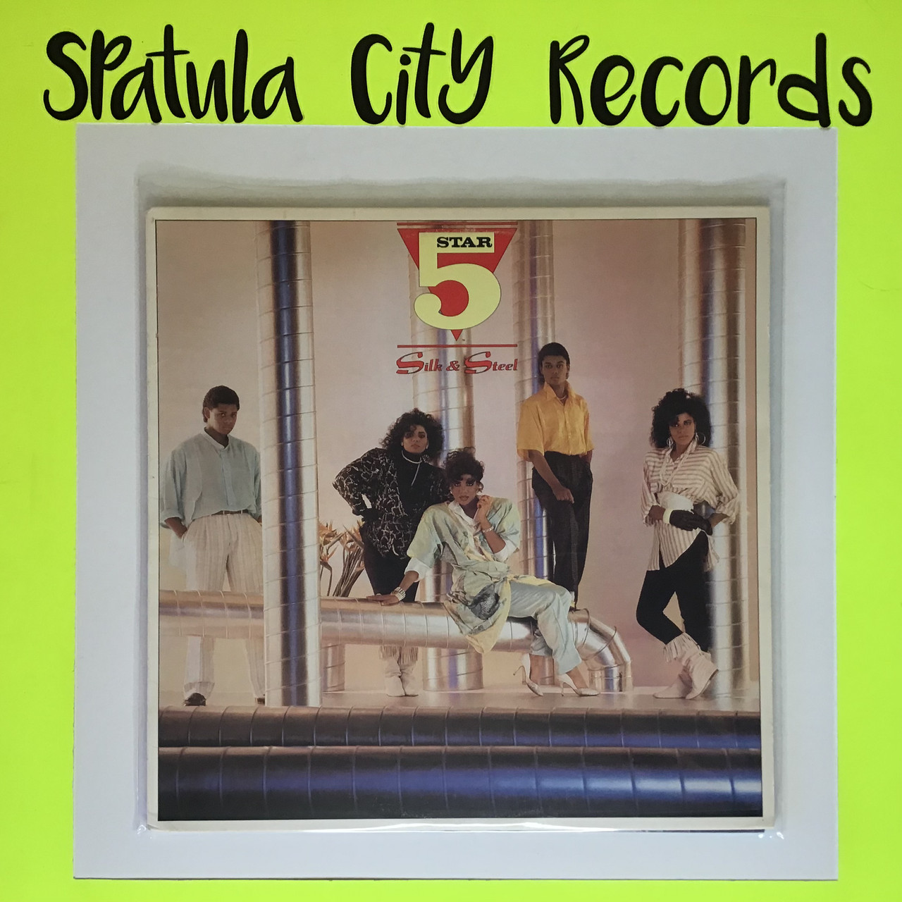 5 Star - Silk and Steel - vinyl record album LP