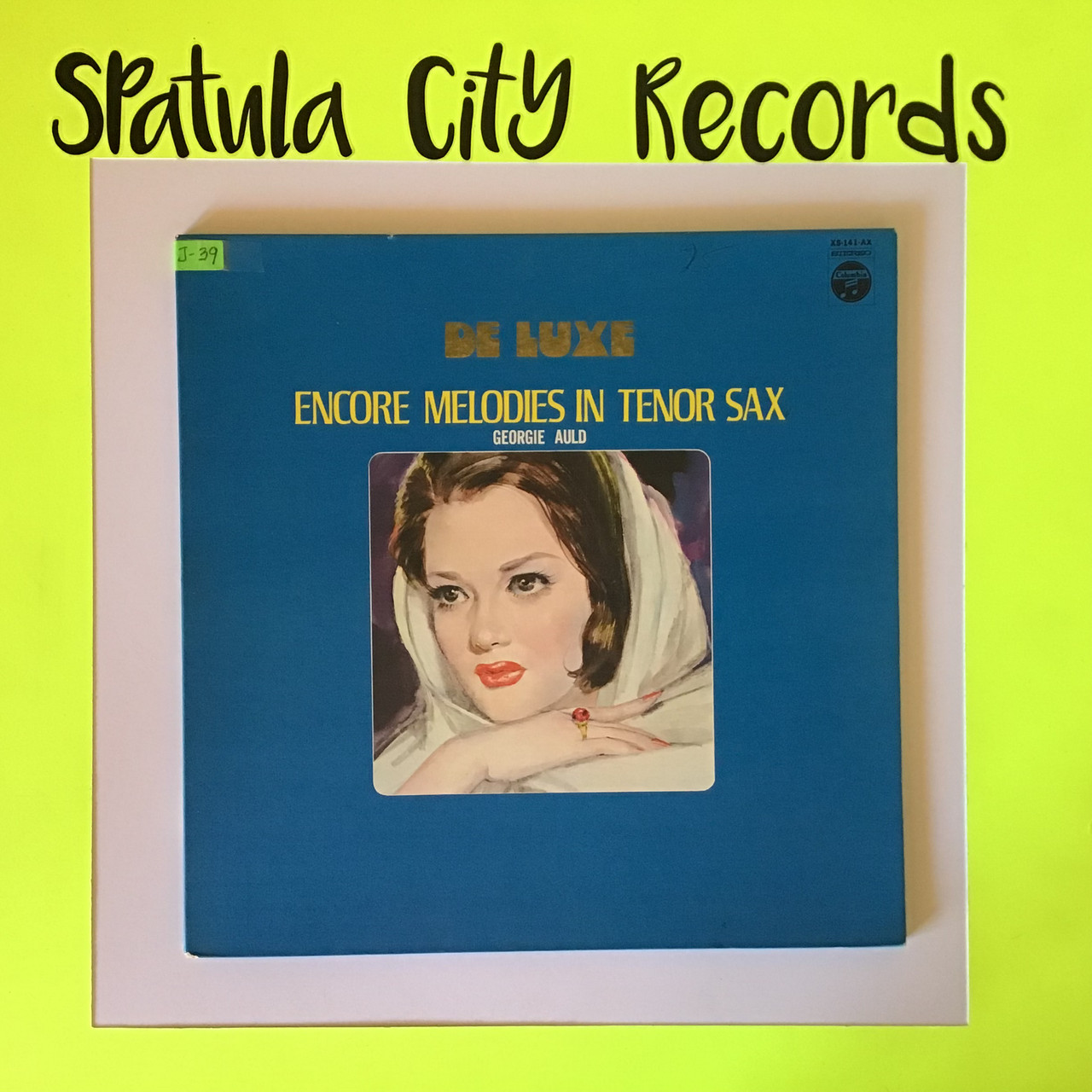 Georgie Auld - Encore Melodies in Tenor Sax - vinyl record album LP