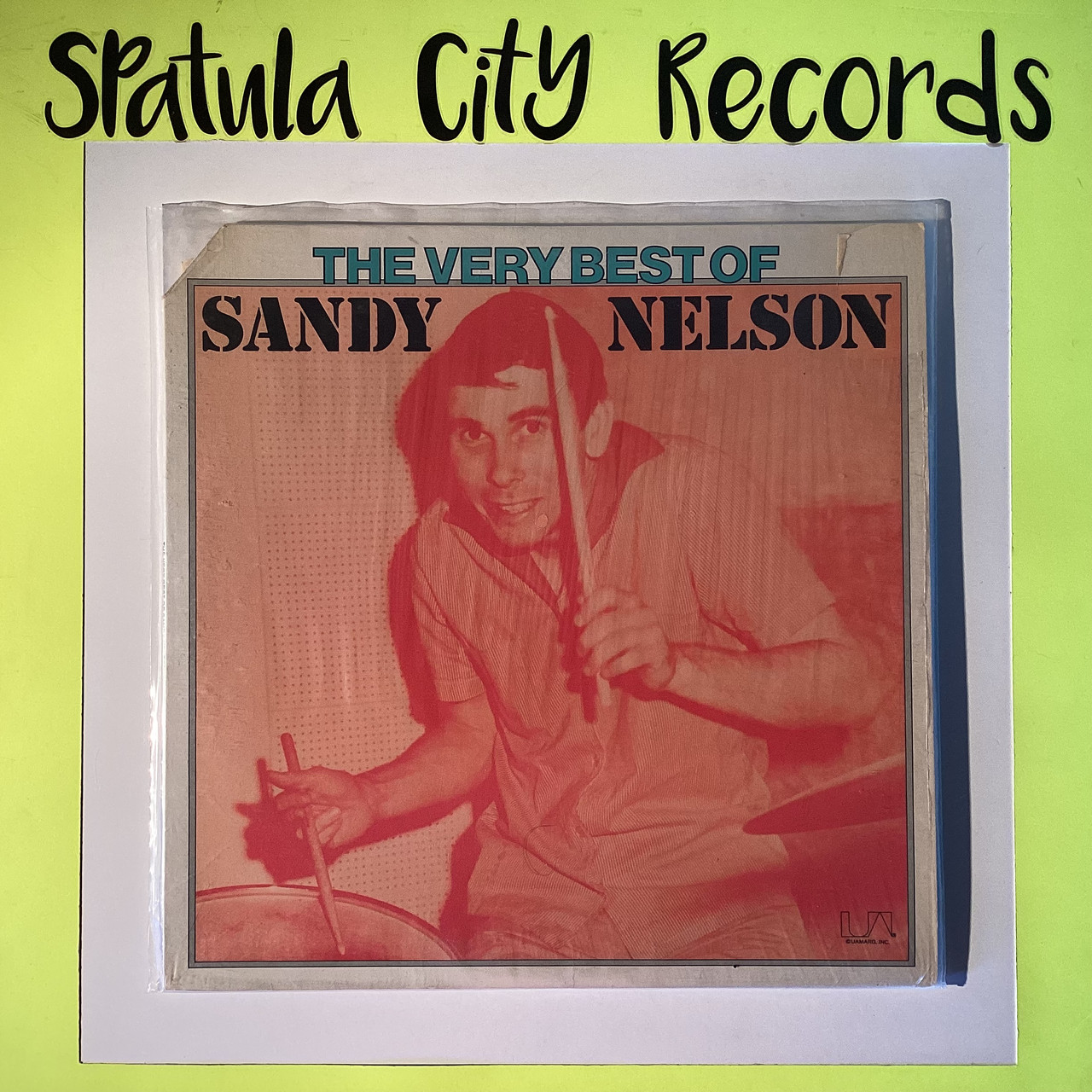 Sandy Nelson - The Very Best of Sandy Nelson - vinyl record album LP