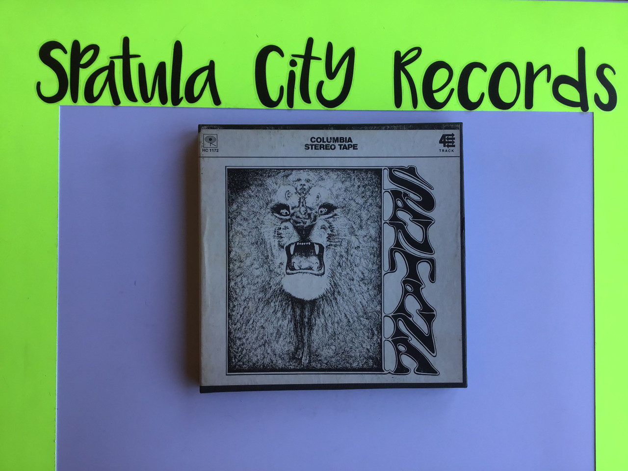 4 TRACK - Santana - Santana self-titled  - REEL to REEL 4 TRACK - Santana - Santana self-titled  - REEL to REEL