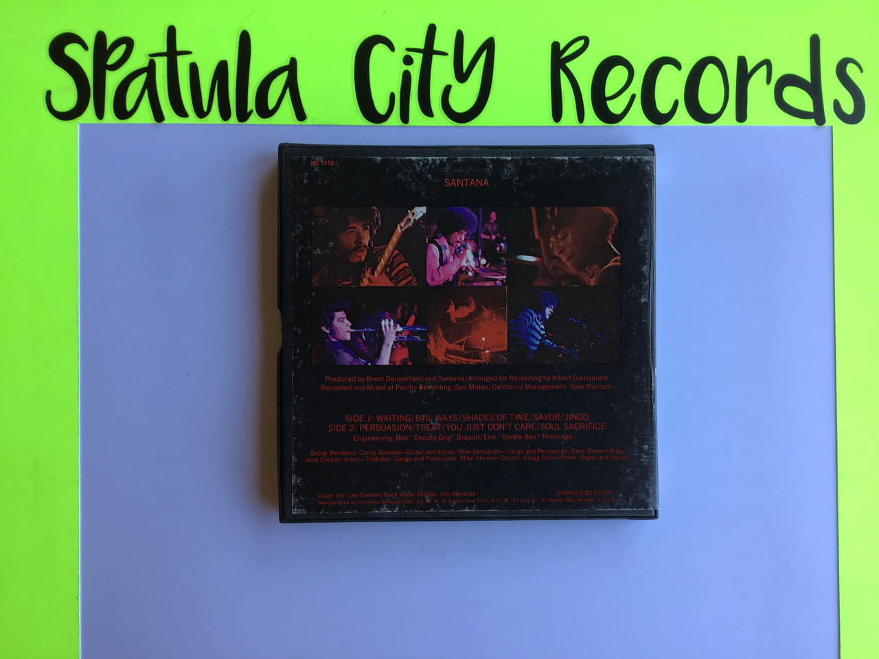 4 TRACK - Santana - Santana self-titled  - REEL to REEL 4 TRACK - Santana - Santana self-titled  - REEL to REEL