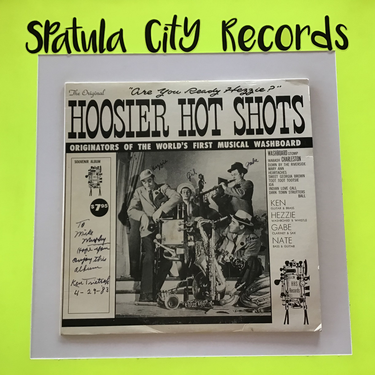 Hoosier Hot Shots – Are You Ready Hezzie? - MONO - vinyl record LP