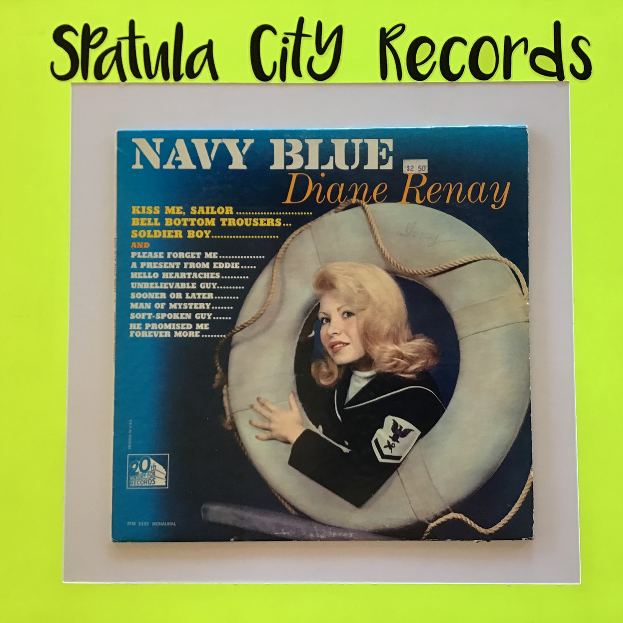 Diane Renay - Navy Blue - MONO - vinyl record LP