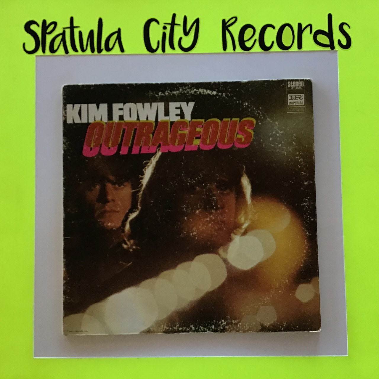 Kim Fowley - Outrageous - vinyl record LP