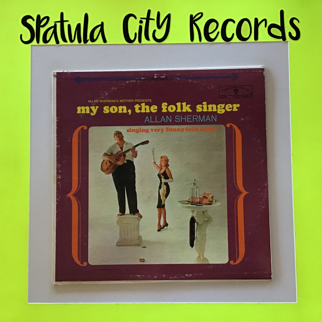 Allan Sherman - My Son, The Folk Singer - vinyl record album LP
