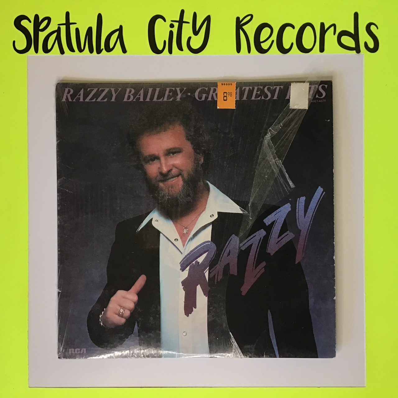 Razzy Bailey - Greatest Hits - vinyl record album LP