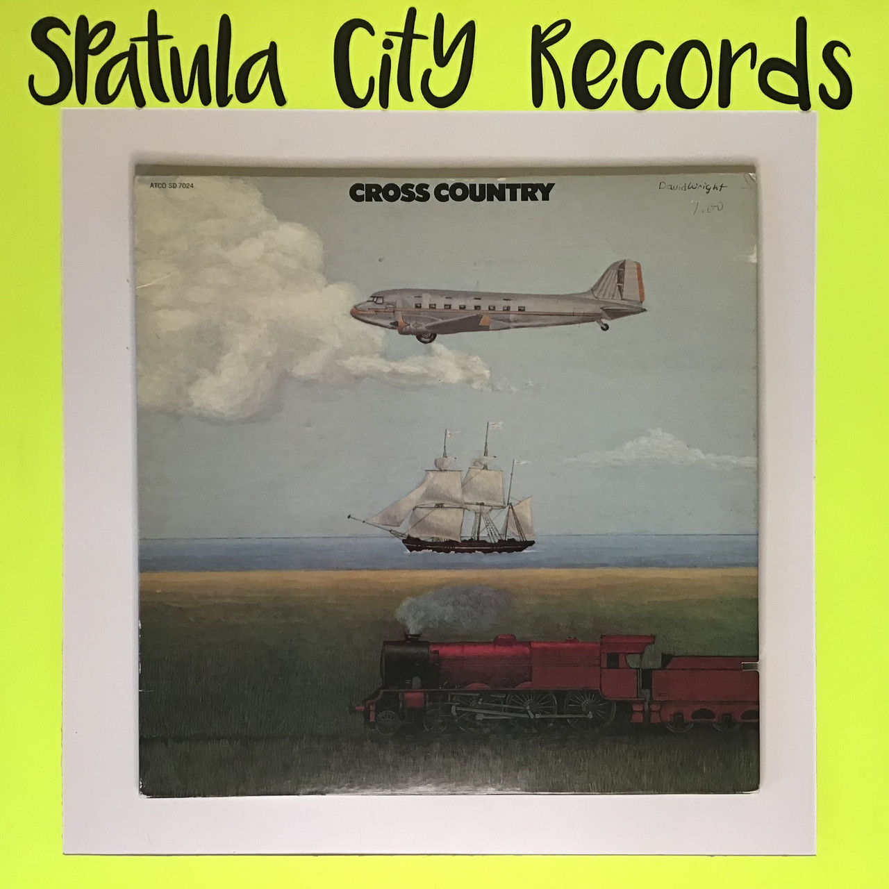 Cross Country - Cross Country - self titled - vinyl record LP