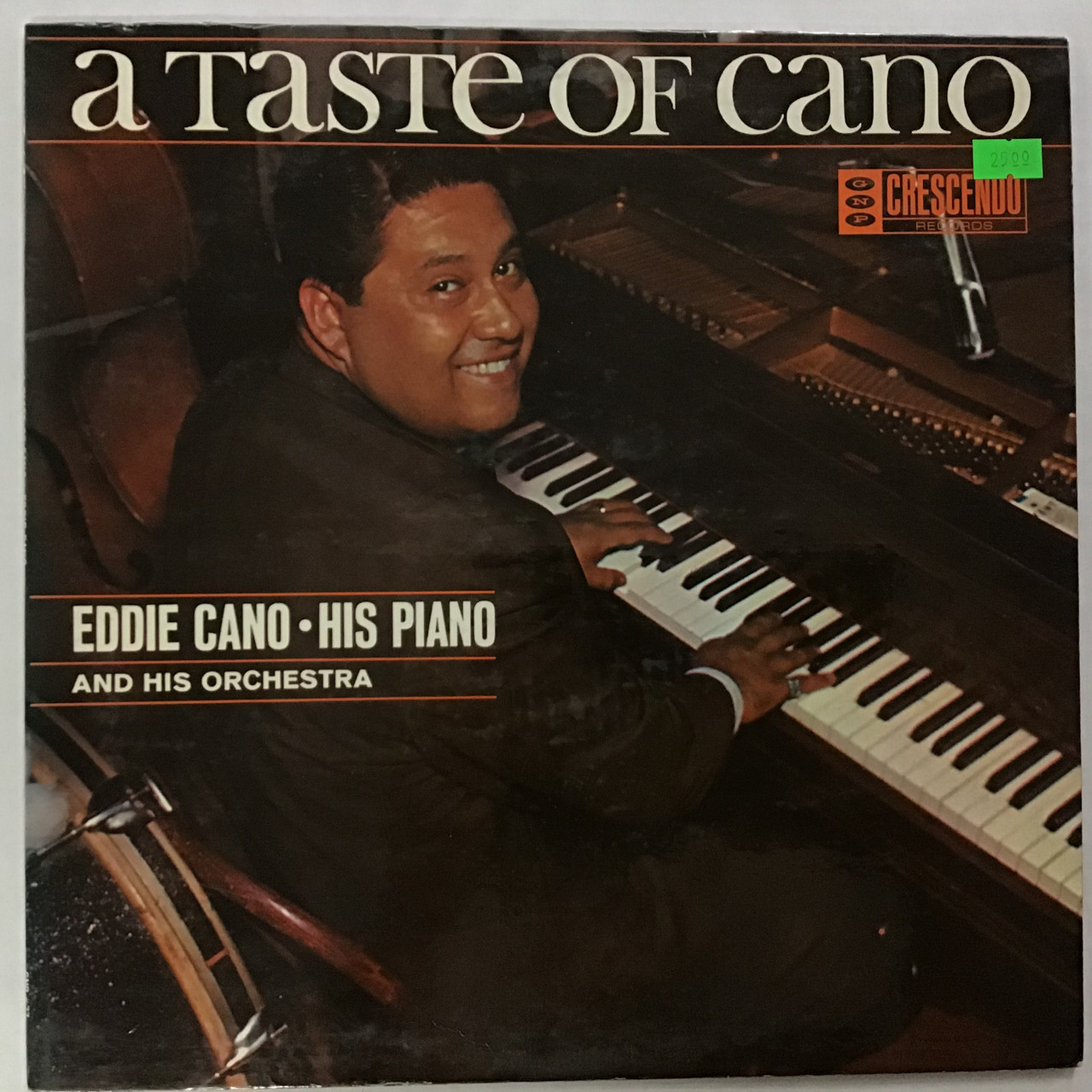 Eddie Cano, His Piano, Orchestra & Chorus ‎– A Taste Of Cano